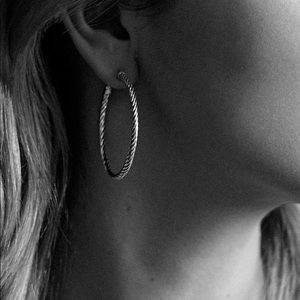 David Yurman Classic Cable Hoop